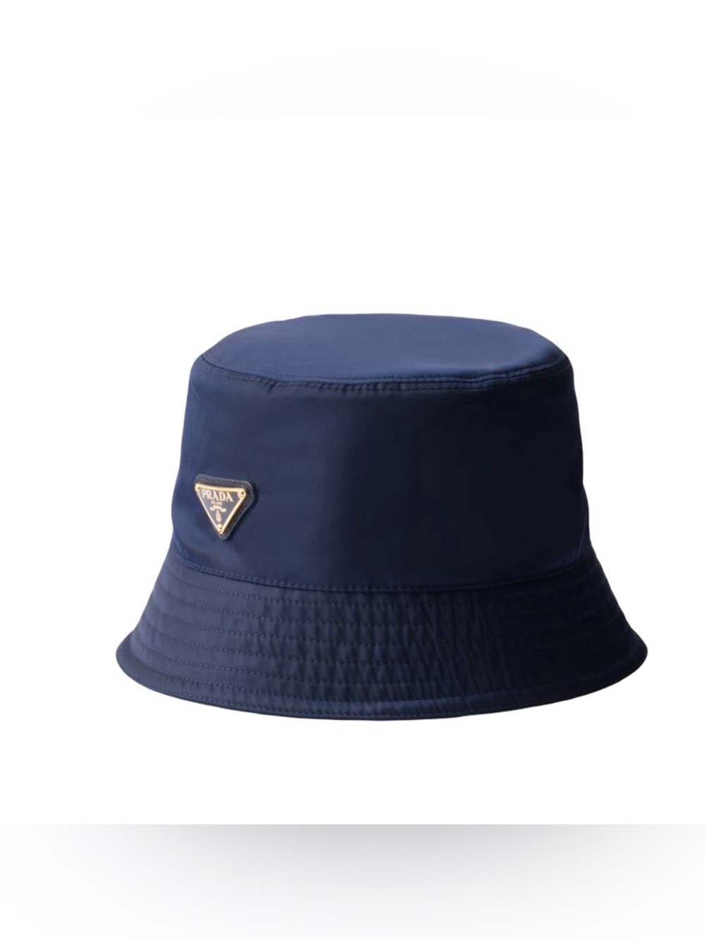 PRADA RE-NYLON BLACK BUCKET HAT
